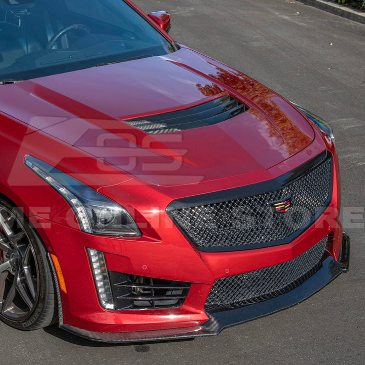2016-19 Cadillac CTS-V Front Splitter &amp; Side Wheel