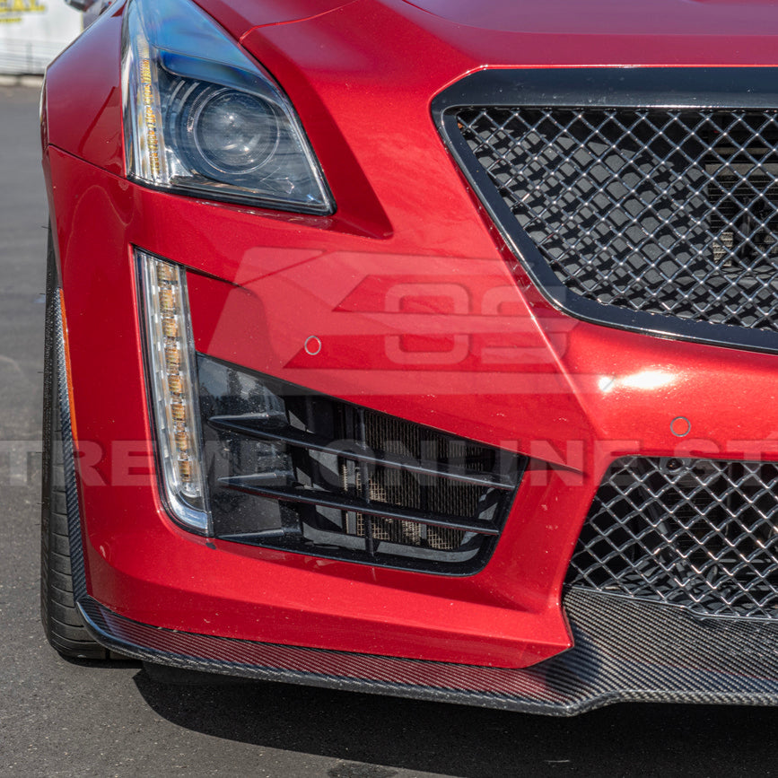 2016-19 Cadillac CTS-V Front Splitter &amp; Side Wheel