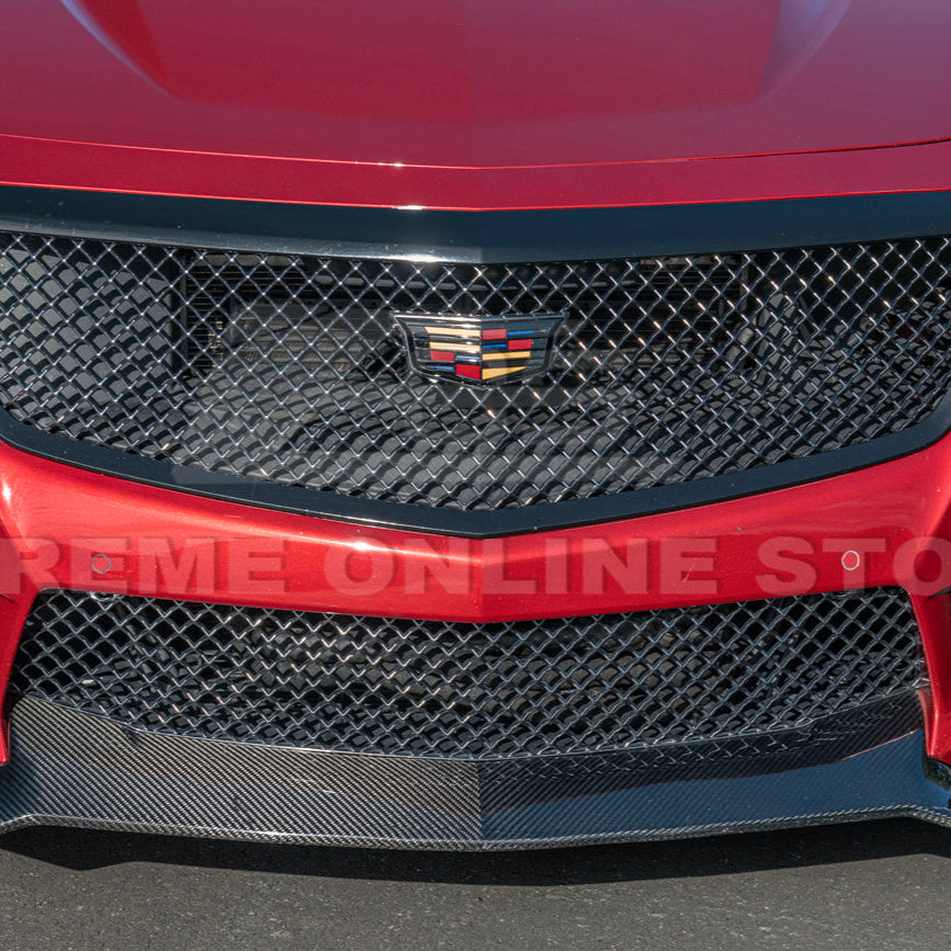 2016-19 Cadillac CTS-V Front Splitter &amp; Side Wheel