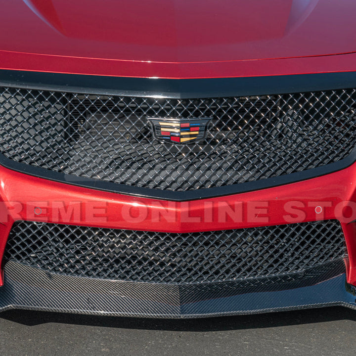 2016-19 Cadillac CTS-V Front Splitter &amp; Side Wheel