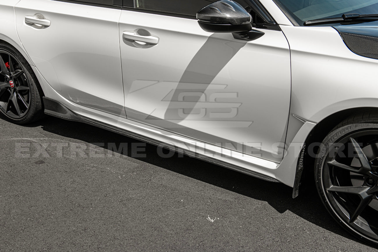 2022-Up Honda Civic Type R Carbon Fiber Side Skirt Rocker Panels