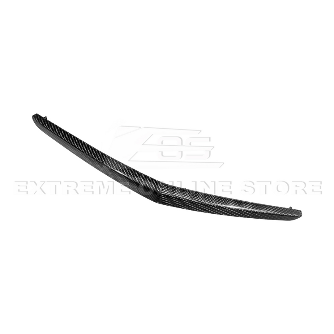 2013-18 Cadillac ATS ATS-V Sedan DRY CARBON FIBER Rear Trunk Applique Insert Trim