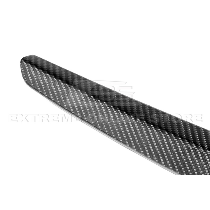 2013-18 Cadillac ATS ATS-V Sedan DRY CARBON FIBER Rear Trunk Applique Insert Trim