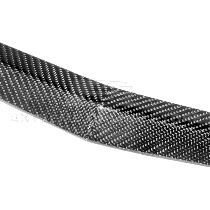 2013-18 Cadillac ATS ATS-V Sedan DRY CARBON FIBER Rear Trunk Applique Insert Trim