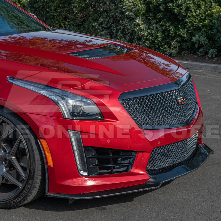 2016-19 Cadillac CTS-V Front Splitter &amp; Side Wheel