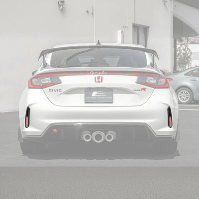 2023-Up Honda Civic Type-R Carbon Fiber Rear Hatch Vent Trim Cover