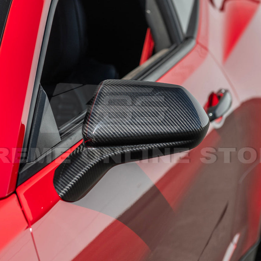 2019-24 Camaro Dry Carbon Fiber Mirror Covers