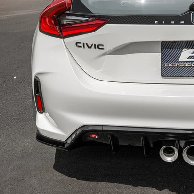2023-Up Honda Civic Type-R Carbon Fiber Rear Hatch Vent Trim Cover