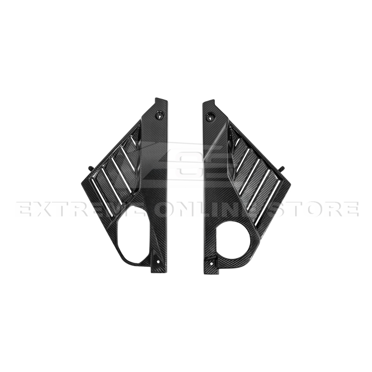 2024-Up Corvette C8 E-Ray Coupe | Factory Style Dry CARBON FIBER Engine Bay Panel