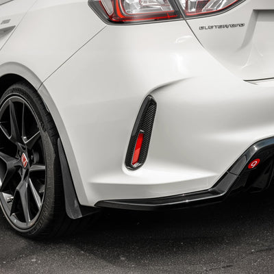 2023-Up Honda Civic Type-R Carbon Fiber Rear Hatch Vent Trim Cover