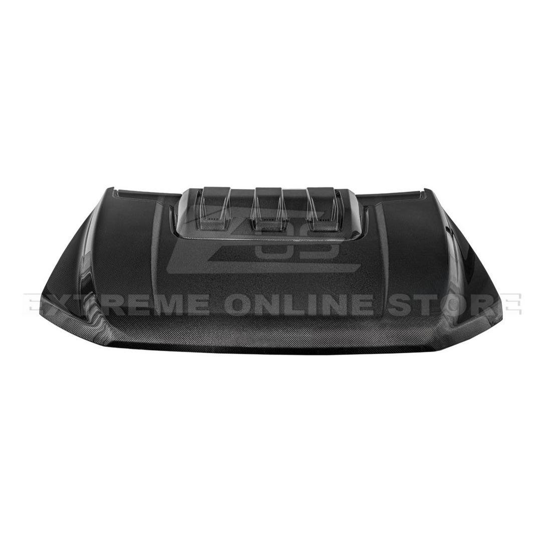 2021-Up F-150 Raptor Carbon Fiber Hood Cover