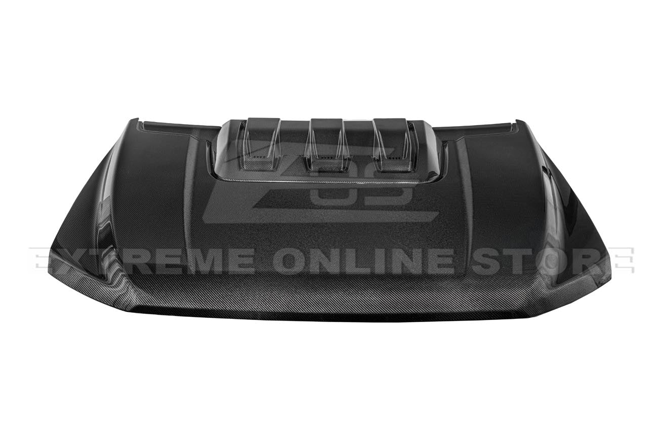 2021-Up F-150 Raptor Carbon Fiber Hood Cover