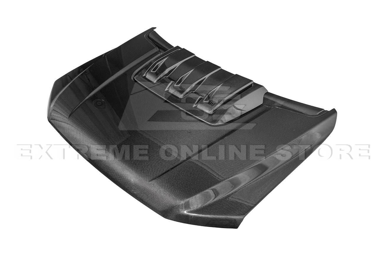 2021-Up F-150 Raptor Carbon Fiber Hood Cover