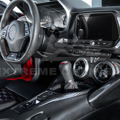 6th Gen Camaro Carbon Fiber Center Console Cover