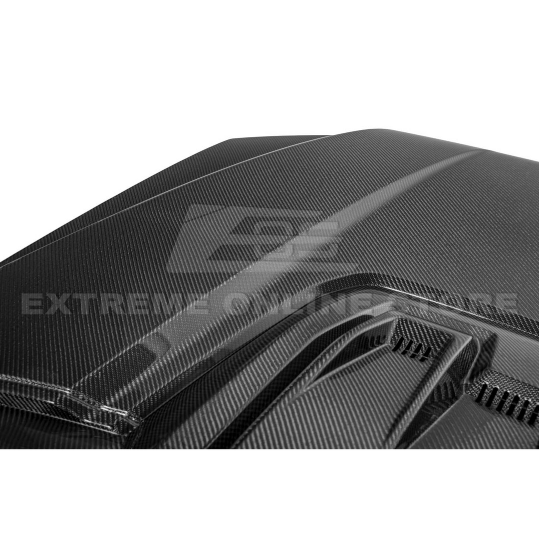 2021-Up F-150 Raptor Carbon Fiber Hood Cover