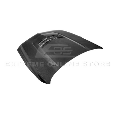 2016-19 Cadillac ATS-V Front Bumper Hood Vented Cover