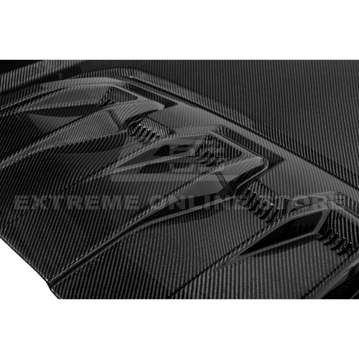 2021-Up F-150 Raptor Carbon Fiber Hood Cover