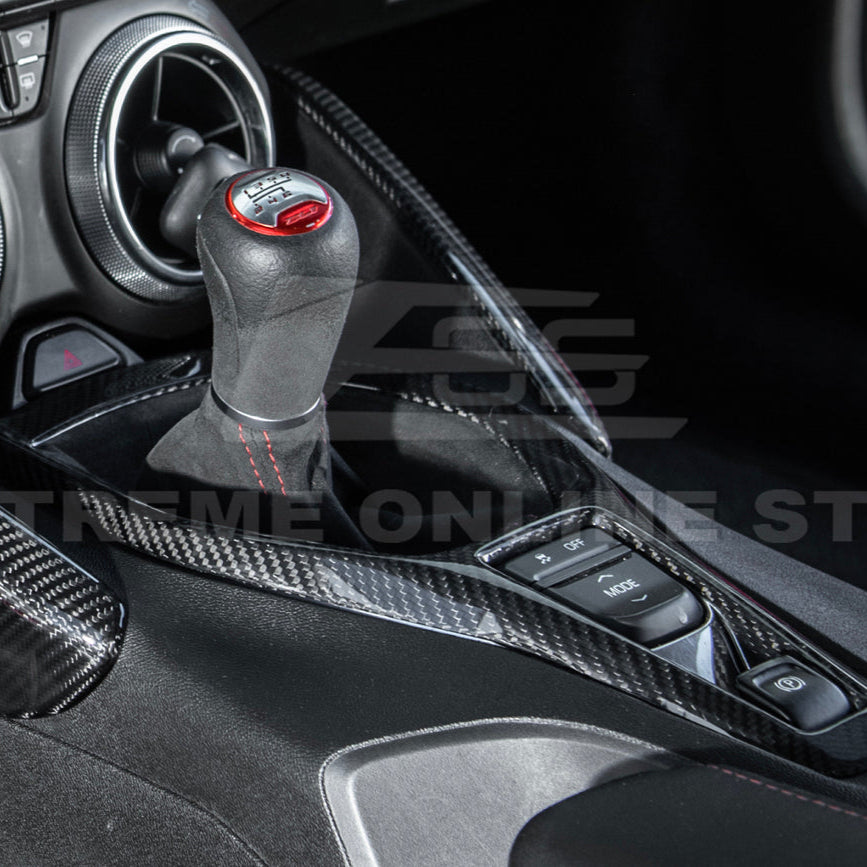6th Gen Camaro Carbon Fiber Center Console Cover