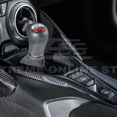 6th Gen Camaro Carbon Fiber Center Console Cover