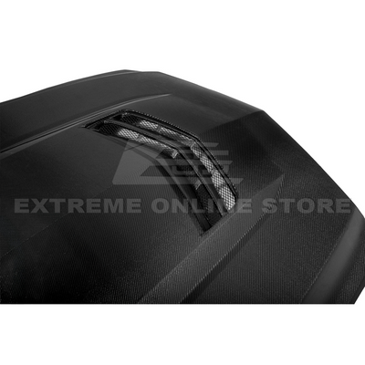 2016-19 Cadillac ATS-V Front Bumper Hood Vented Cover