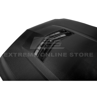 2016-19 Cadillac ATS-V Front Bumper Hood Vented Cover