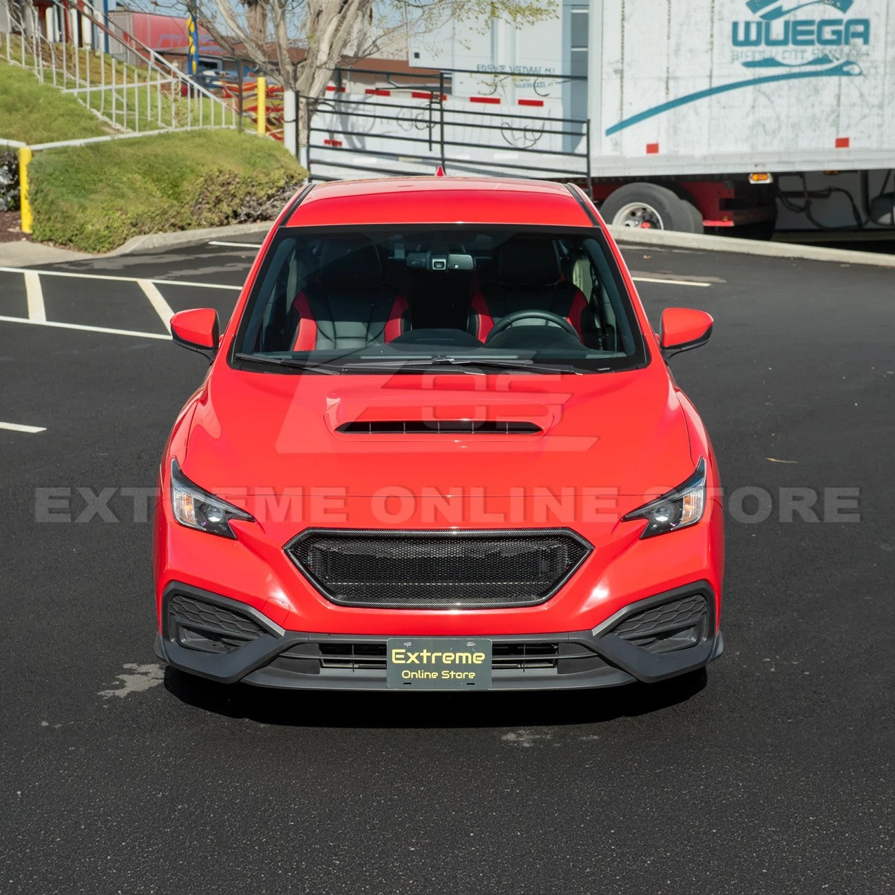 2022-Up Subaru WRX CS Carbon Fiber Front Mesh Grille Vent Cover