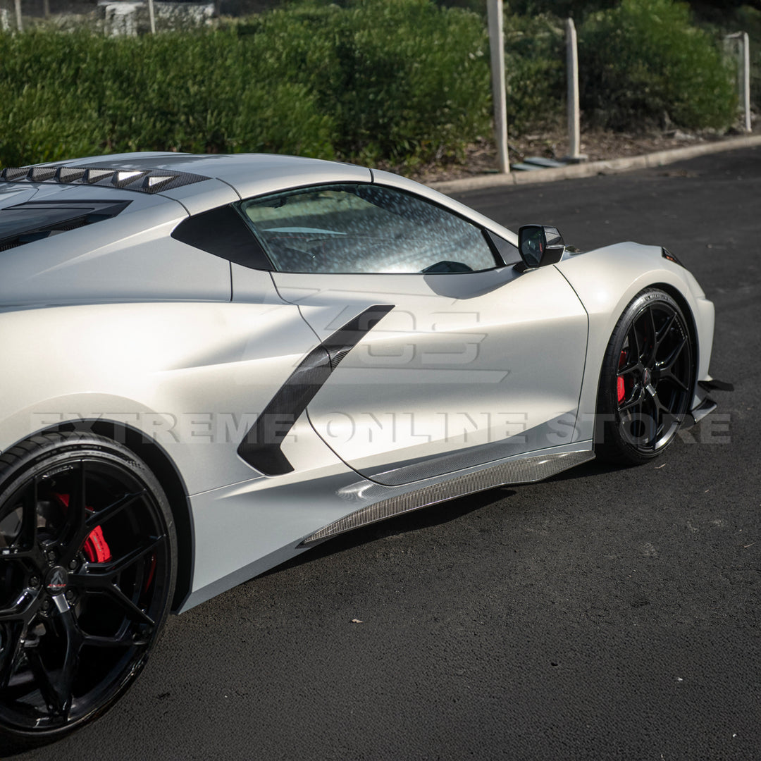 Chevrolet Corvette C8 Z06 Conversion Side Skirts