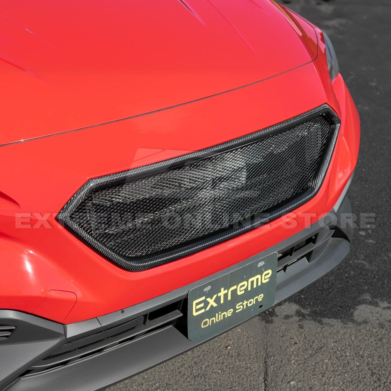 2022-Up Subaru WRX CS Carbon Fiber Front Mesh Grille Vent Cover