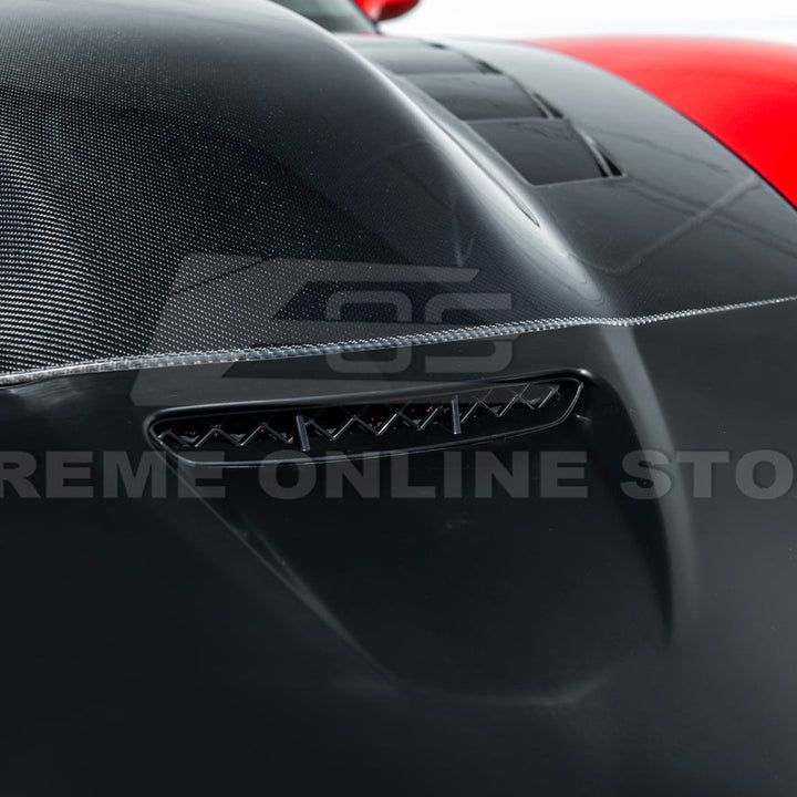 2005-13 Corvette C6 Z06 | C7 ZR1 Style Primed Front Bumper Replacement Cover