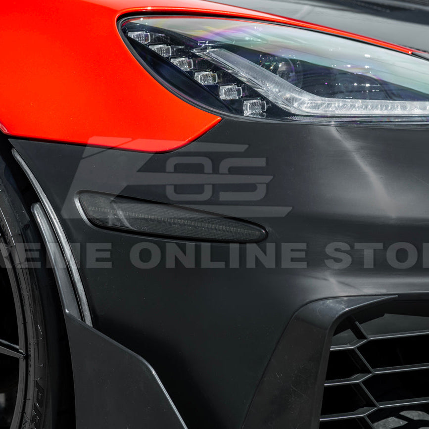 2005-13 Corvette C6 Z06 | C7 ZR1 Style Primed Front Bumper Replacement Cover