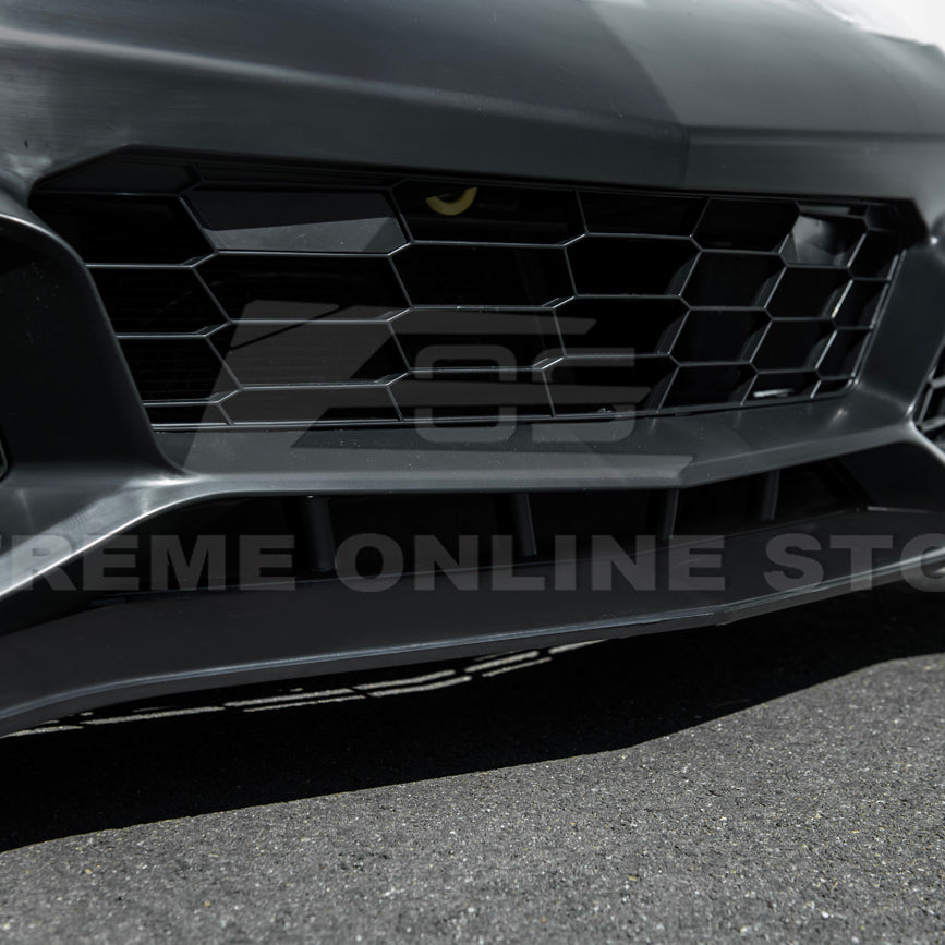 2005-13 Corvette C6 Z06 | C7 ZR1 Style Primed Front Bumper Replacement Cover