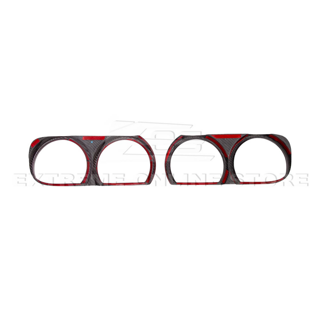 2015-23 Dodge Challenger Front Headlight Trim Cover Overlay