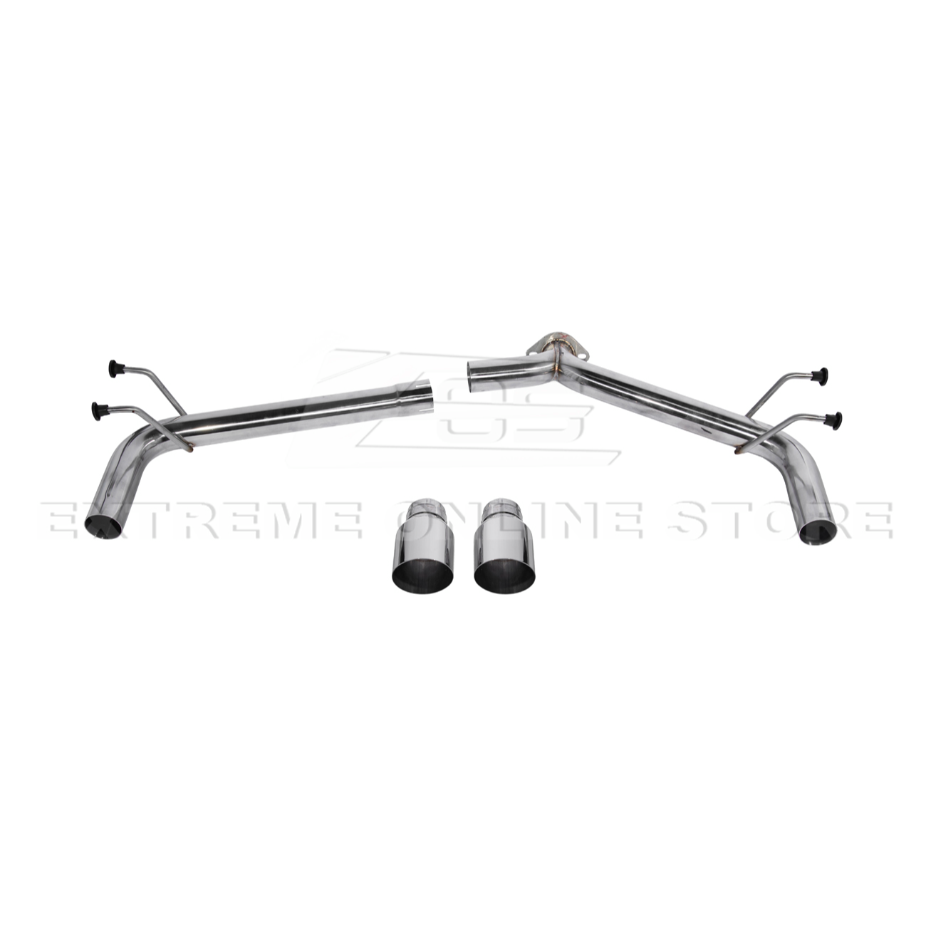 2019-Present Mazda 3 Hatchback Axle Back Dual Tips Muffler Exhaust