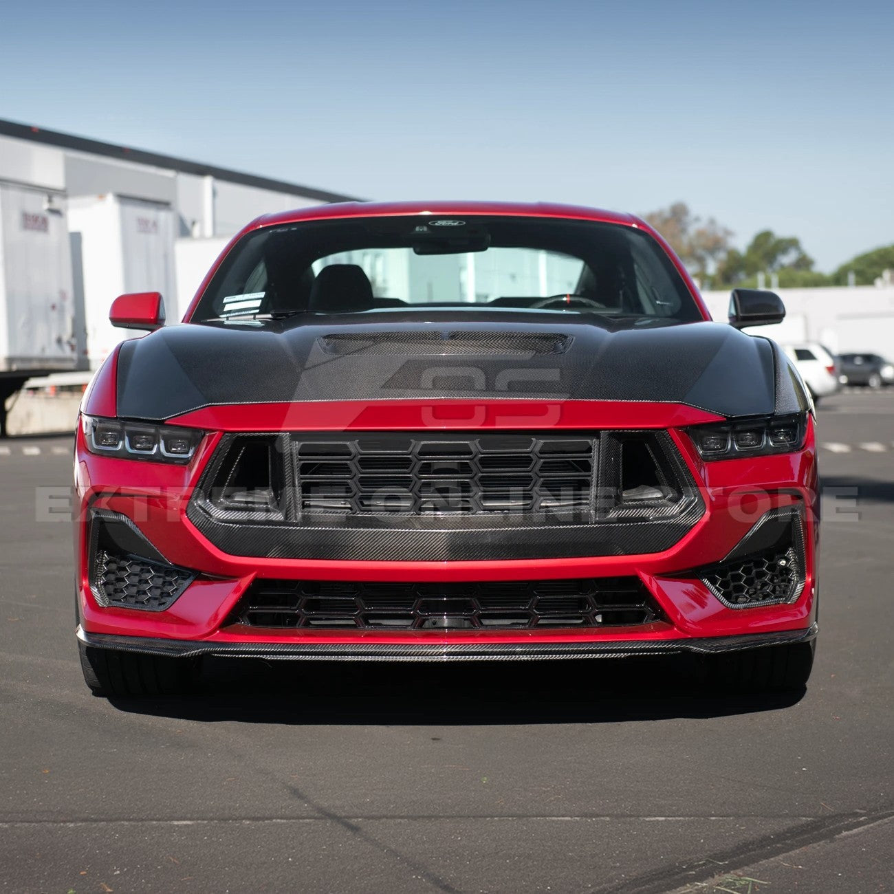 2024+ Ford Mustang Front Bumper Hood