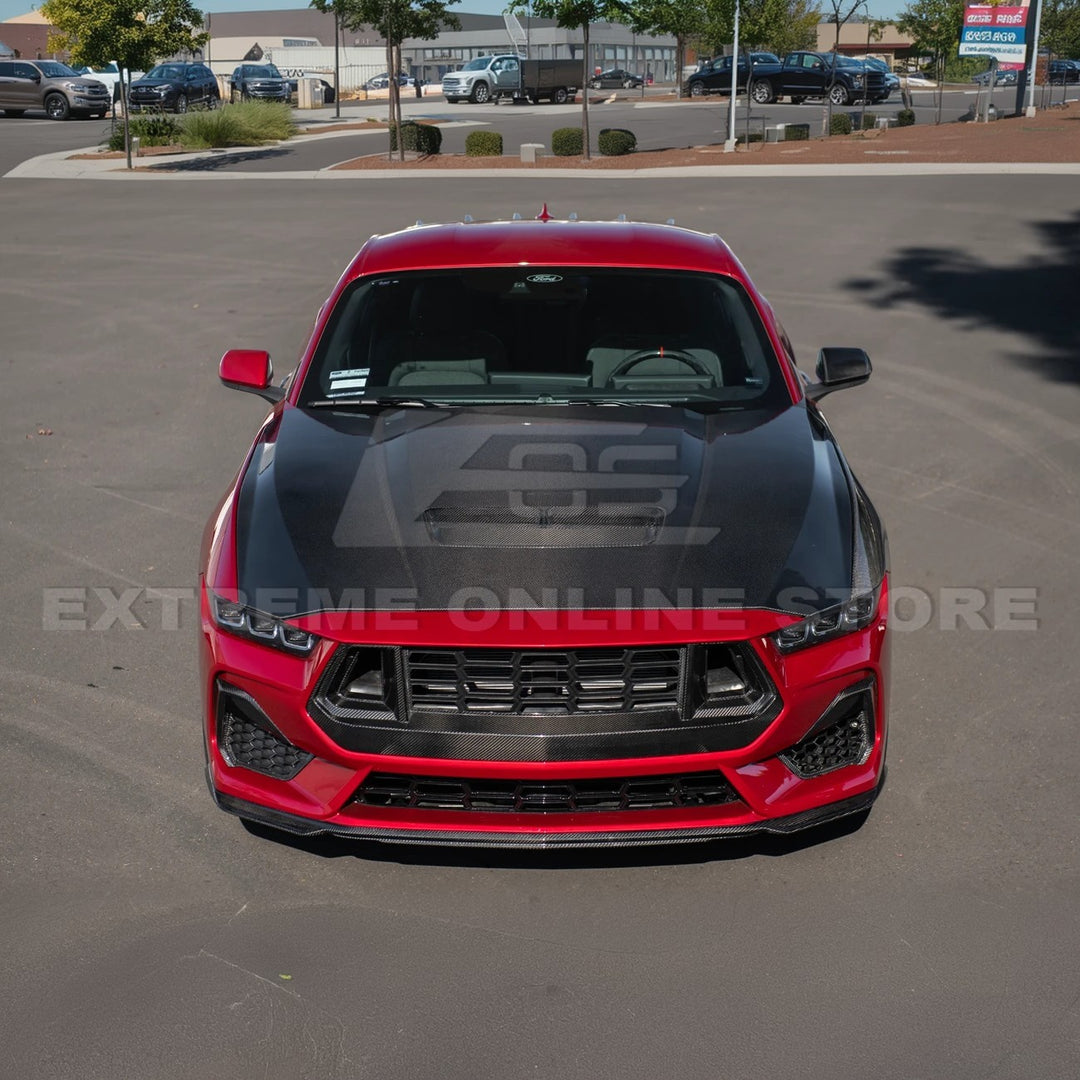 2024+ Ford Mustang Front Bumper Hood.