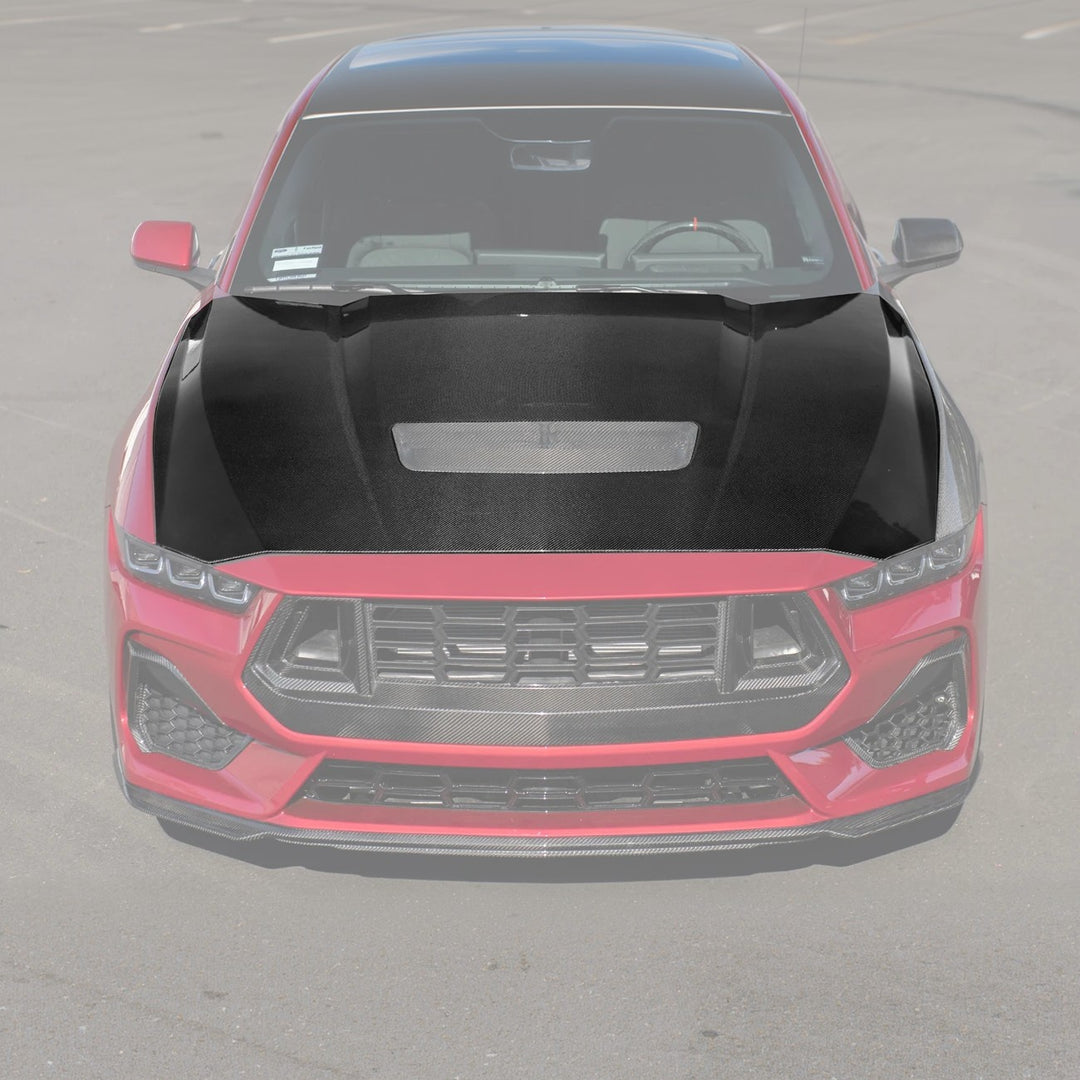 2024+ Ford Mustang Front Bumper Hood.