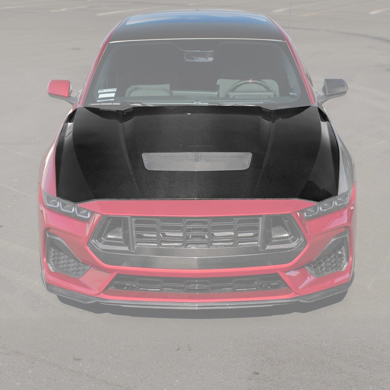 2024+ Ford Mustang Front Bumper Hood