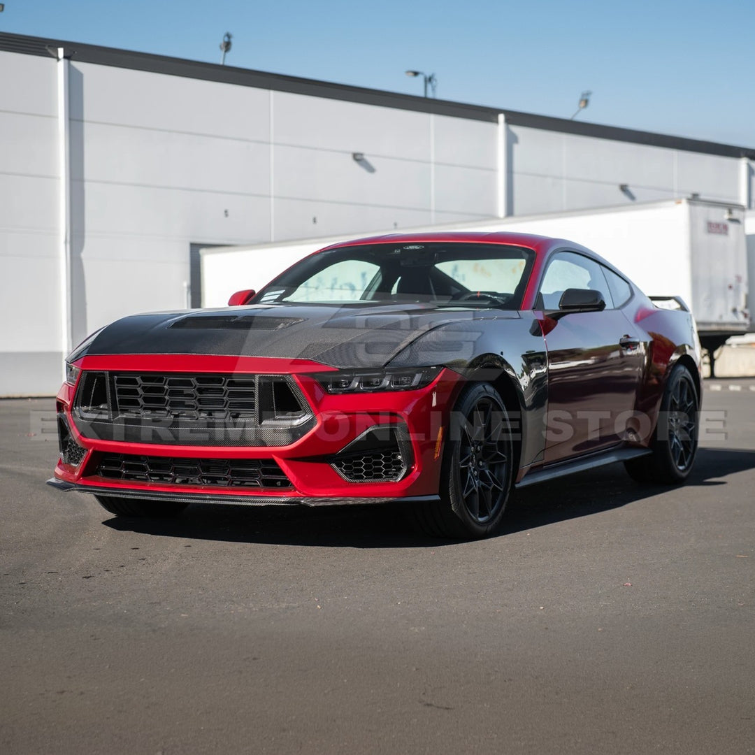 2024+ Ford Mustang Front Bumper Hood.
