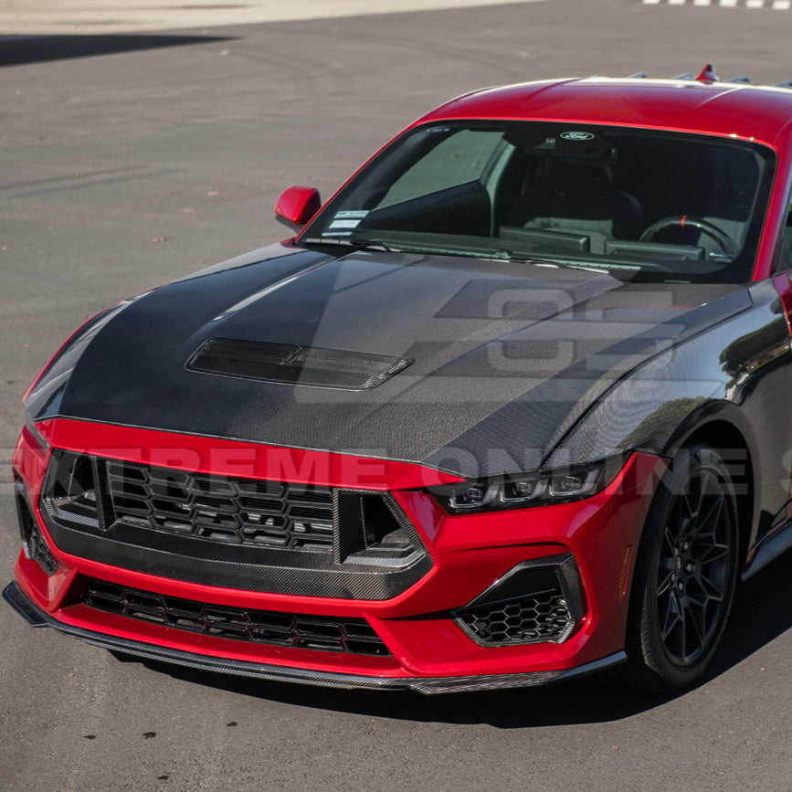 2024+ Ford Mustang Front Bumper Hood.