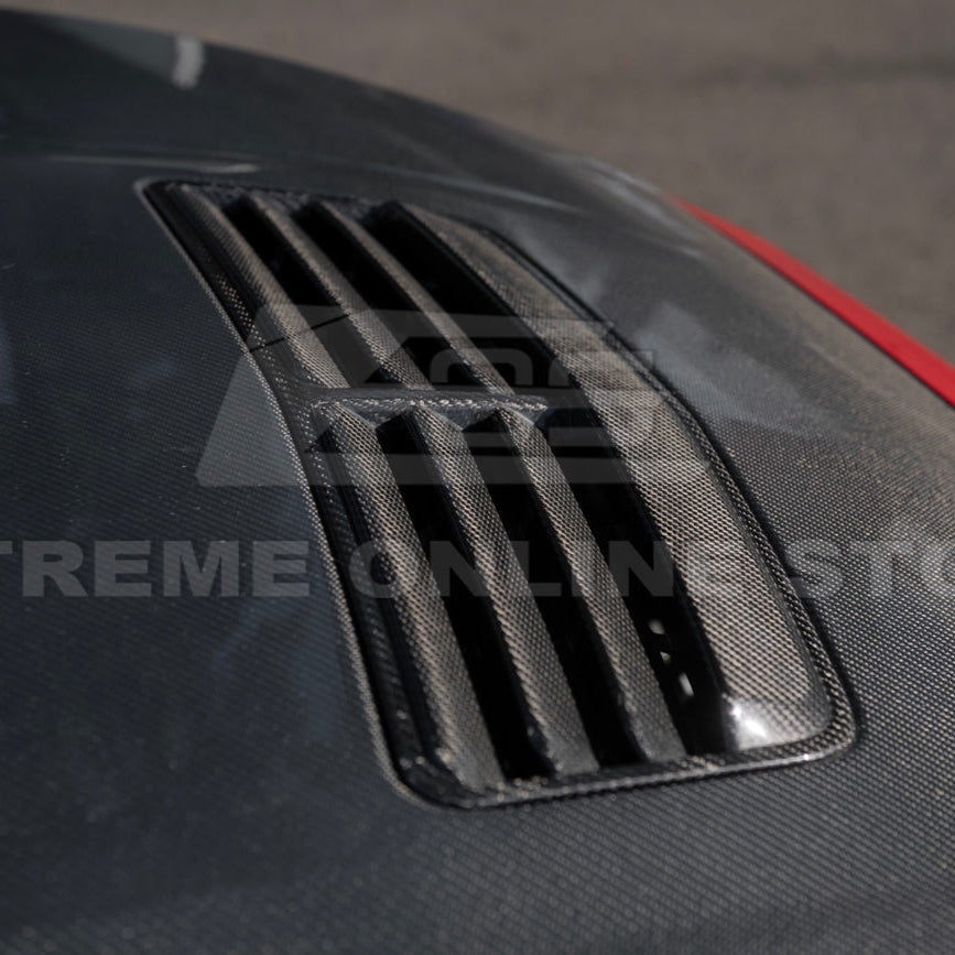 2024+ Ford Mustang Front Bumper Hood Vented Cover