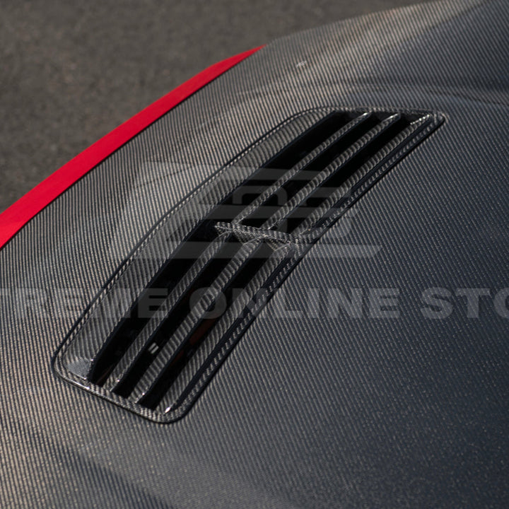 2024+ Ford Mustang Front Bumper Hood Vented Cover