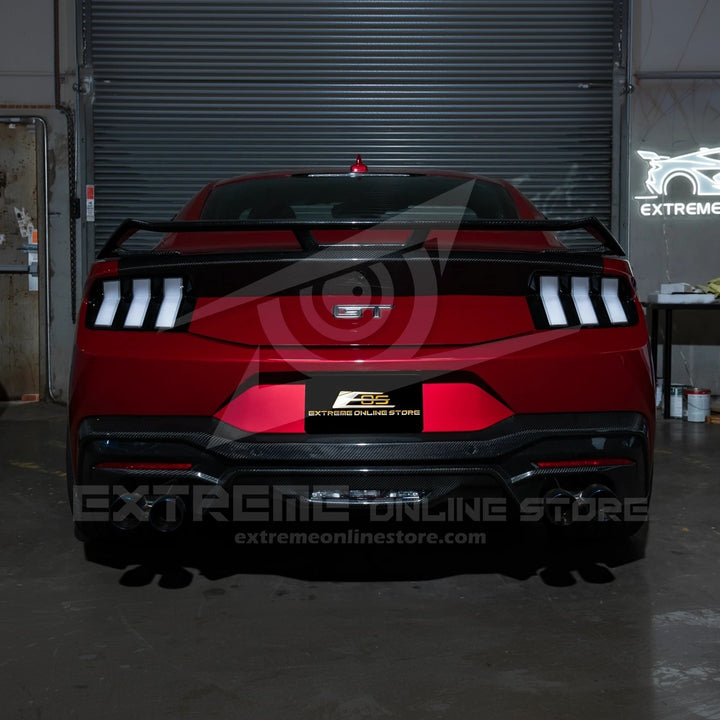 2024-Up Ford Mustang S650 EURO Sequential Signal LED Clear Rear Taillights