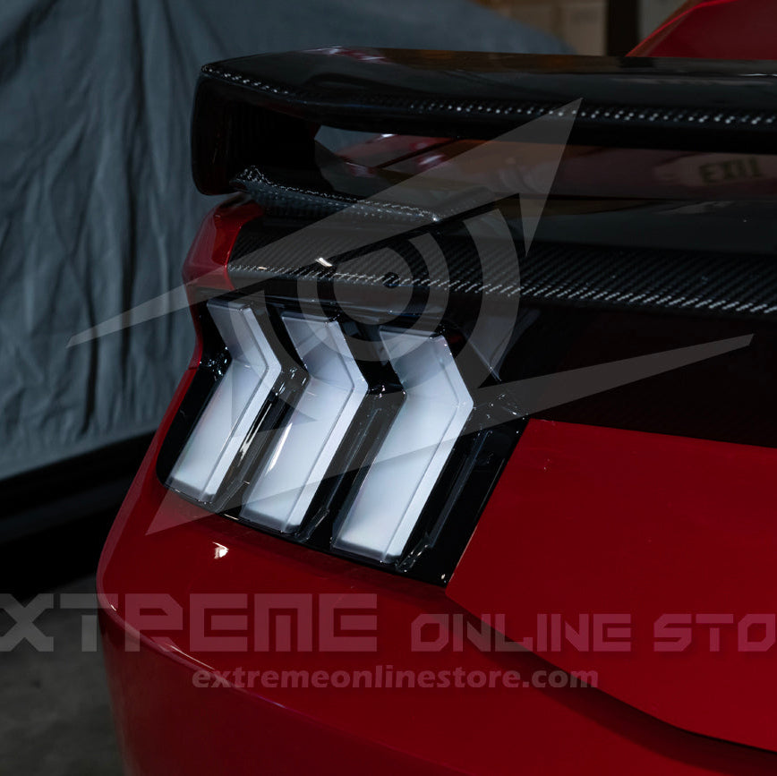 2024-Up Ford Mustang S650 EURO Sequential Signal LED Clear Rear Taillights
