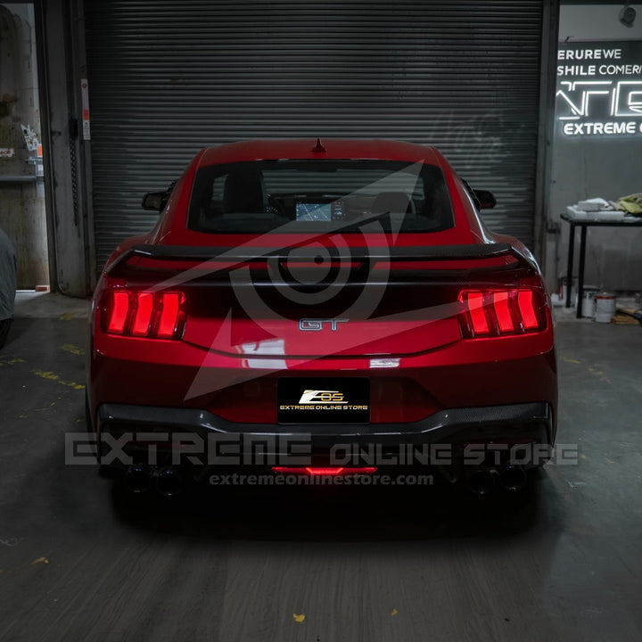 2024-Up Ford Mustang S650 EURO Sequential Signal LED Clear Rear Taillights