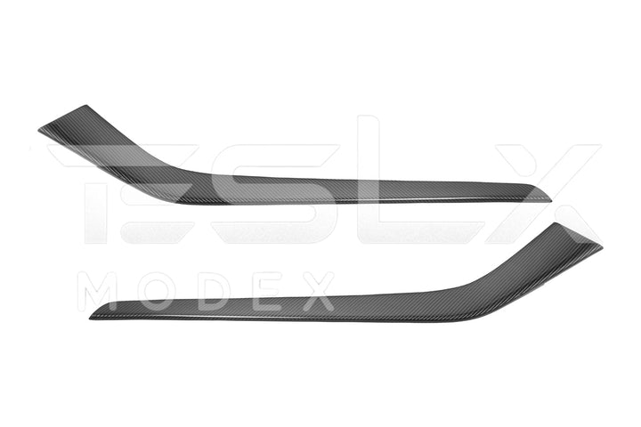 2020-23 Tesla Model 3 &amp; 20-25Y Carbon Fiber Interior Center Console Shift Sides