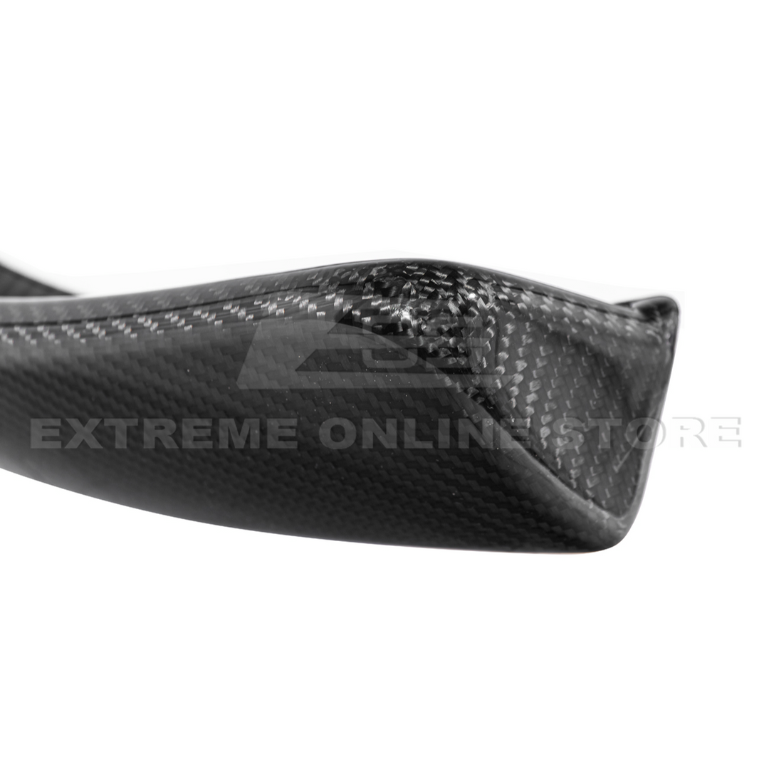 2005-13 Corvette C6 Z06 ZR1 Extended DRY CARBON FIBER Front Splash