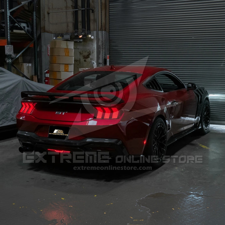 2024-Up Ford Mustang S650 EURO Sequential Signal LED Clear Rear Taillights