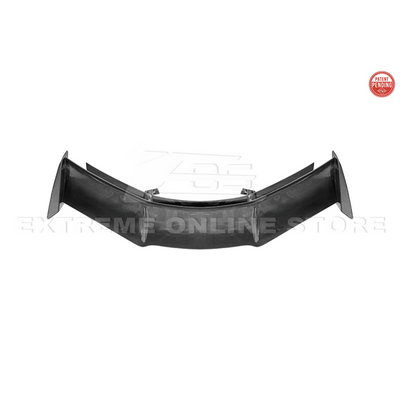 Corvette C8 ZR1 Style CARBON FIBER Rear High Wing Spoiler Bracket