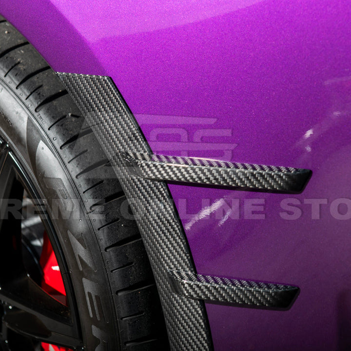 2023-Up BMW G87 M2 DRY CARBON FIBER Add-On Fender Wheel Arch Trim Cover