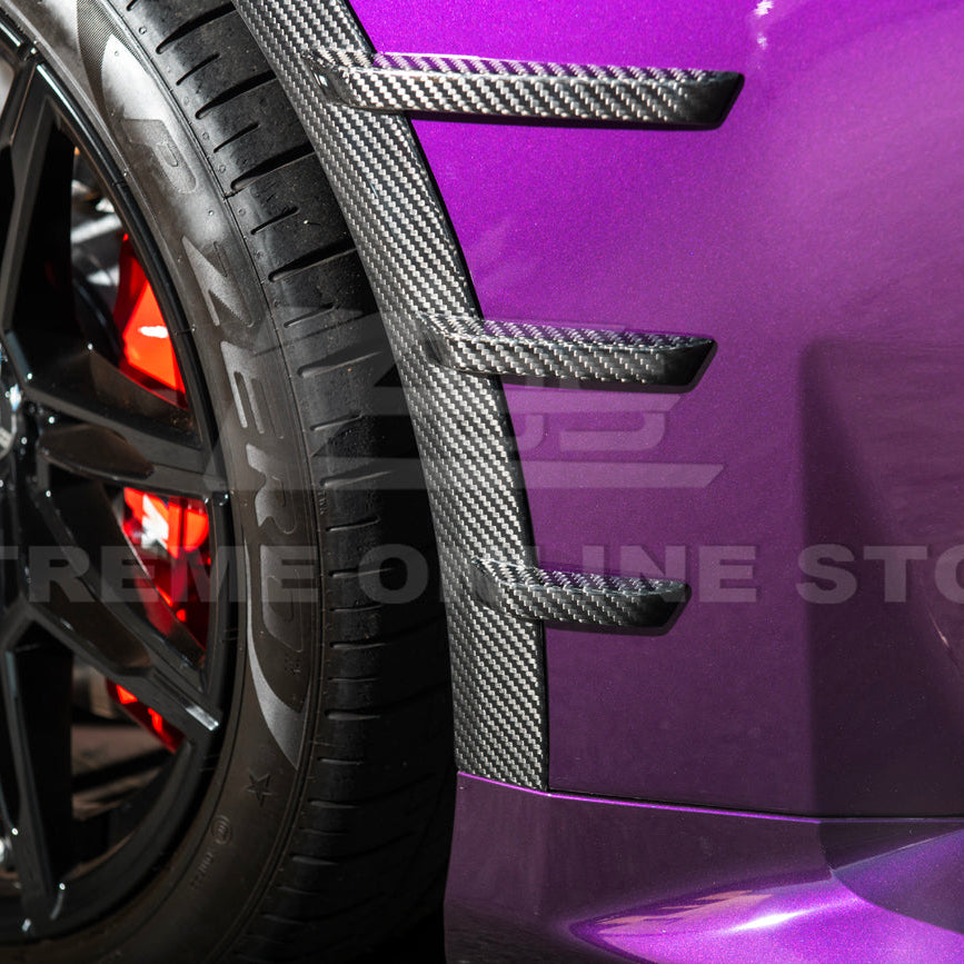 2023-Up BMW G87 M2 DRY CARBON FIBER Add-On Fender Wheel Arch Trim Cover